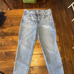 Old Navy Light Blue Straight Jeans